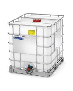 1000 Liter IBC Container Stahl-Kufen-Palette UN Zulassung leitfähig 150/50