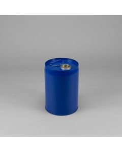 12 Liter Stahl Flachkanne innen lackiert/außen blau UN Zulassung