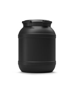 Weithalsfass 26 Liter aus Kunststoff mit Schraubdeckel UN 1H2/X33/S, leitfähig