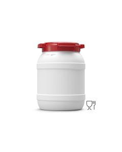 Weithalsfass 6 Liter aus Kunststoff mit Schraubdeckel UN 1H2/X20/S/...
