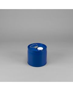 6 Liter Stahl Kombikanne blau UN Zulassung
