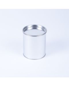 750 ml Eindrückdeckeldose Weißblech, blank, mit Außenrollung