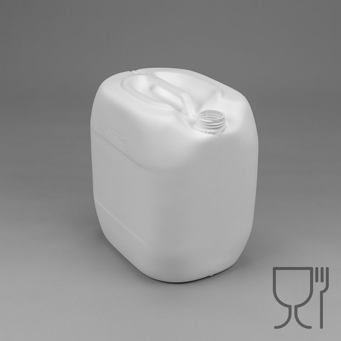 30 Liter Kunststoff Kanister weiß UN X Zulassung richter & heß