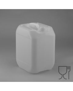 10 Liter Kunststoff Kanister Kunststoffkanister natur lebensmittelecht