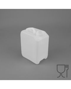 2.0 Liter Kunststoff Kanister Kunststoffkanister natur lebensmittelecht