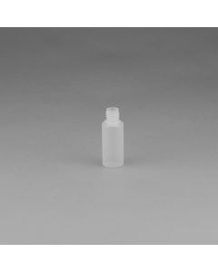 30 ml Kunststoff Flasche Enghalsöffnung natur rund